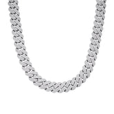16mm Square Cuban Moissanite Chain